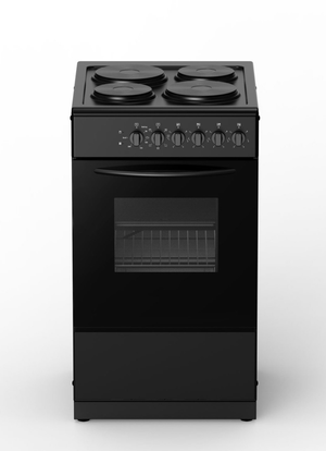 P POINT 50CM BLACK SINGLE CAVITY COOKER