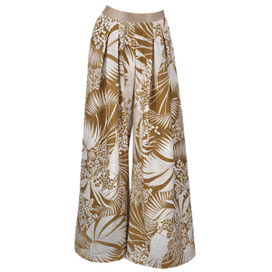 Pinch Of Salt Tropical Print Trouser (L)