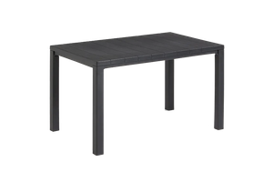 Julie 6 Seater Dining Table - Graphite
