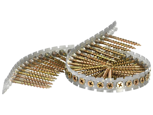 Senco DuraSpin Collated Screws Flooring/Wood PH2 4.2 x 25mm (Pack 1000) | 42K25MY