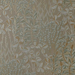 Sample of Woodland Meadow Wallpaper in Sage