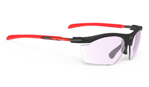 Rudy Project Rydon Slim Prescription Sunglasses - Directly Glazed - Carbonium &amp; Red, Rudy Project Official ImpactRx 2 Laser Purple Photochromic