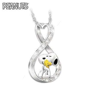 PEANUTS Happiness Is Friendship Pendant Necklace