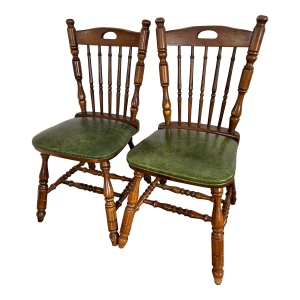 Mid 20th Century Virginia House Chair Pair