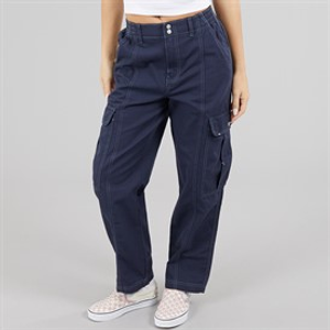 Vans Womens 6oz Canvas Sidewalk Pants Parisian Night