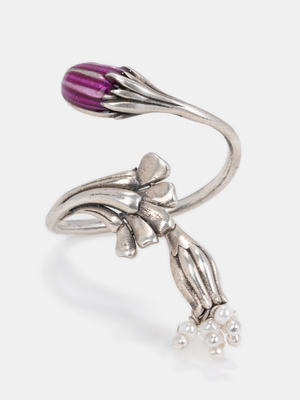 Phool Ring in 925 Silver