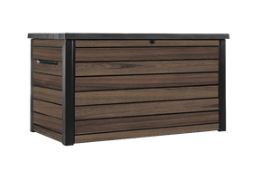 Ontario 870L Storage Box with Divider - Rosewood
