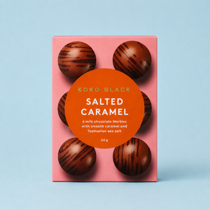 Koko Black Salted Caramel Marbles 54g