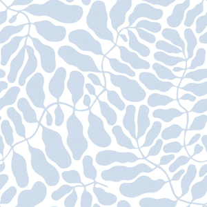 Coral Reef Wallpaper in Blue