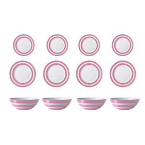Summer Rose Plate & Bowl Starter Set