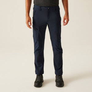 Regatta Professional Mens Prolite Strech Softshell Work Trousers - 30 R / Navy