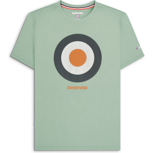 Lambretta Mens Target Short Sleeve T-Shirt - XL / Iceberg Green