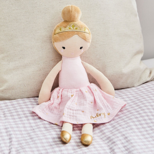 Personalised Ballerina Doll Blonde Hair