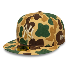 New York Yankees MLB Camo Beige 59FIFTY Fitted Cap