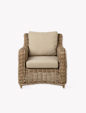Lechlade Armchair - Pe Rattan, Natural