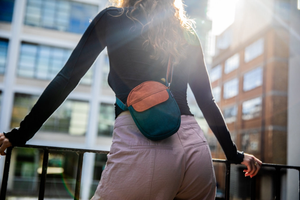 Nomii Pocket - Dark Teal / Pumpkin