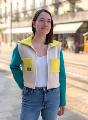 Patron de gilet Naya - Anna Rose patterns