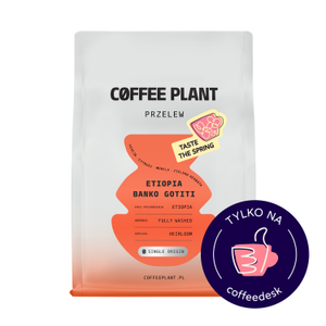 COFFEE PLANT - kawa ziarnista Taste The Spring Etiopia Banko Gotiti Washed Filter 250 g