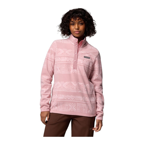 Womens Benton Springs™ Printed Fleece Pullover (Pink) reviews