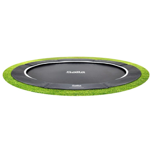 12ft Salta Royal Baseground Black Round Trampoline