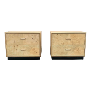 1980s Henredon Scene Two Nightstands a Pair