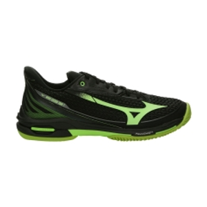 Mizuno Wave Exceed Tour 7 Padel - Black/Glowing Apple/Foliage Green