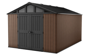 Stronghold 10x15ft Shed - Brown
