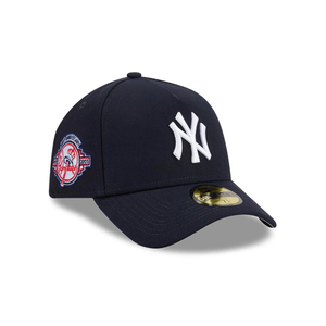 Yankees MLB Team Side Navy 59FORTY A-Frame Fitted Cap