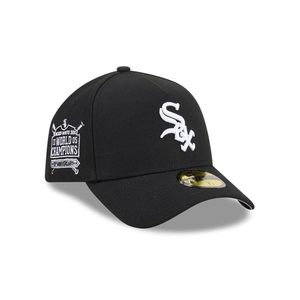 Chicago White Sox MLB Team Side Black 59FORTY A-Frame Fitted Cap