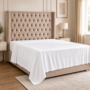 SilverLining® Organic Bamboo Silk Flat Sheet