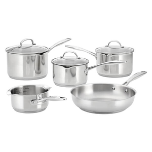Stellar 7000 Profile 5 Piece Draining Cookware Set