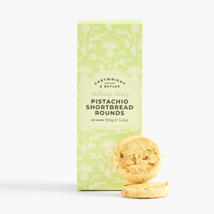 Pistachio Shortbread Rounds in Carton