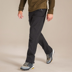 Craghoppers Mens Stefan II Waterproof Walking Trousers - 36 R / Black