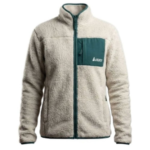 Herren Sherpa Alpine Fleecejacke (Grün)