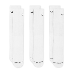 Nike Everyday Elevated Crew x 3 Calze - White
