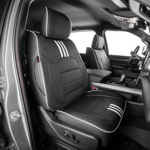RAM 1500/2500/3500 Trucks Custom-fit Premium Leatherette Seat Covers