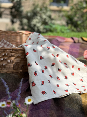 Ladybirds Tea Towel