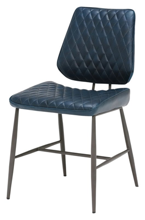 Dalton - Dining Chair Dark Blue