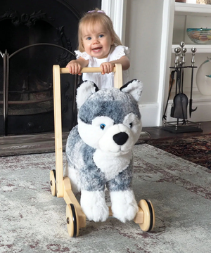 Little Bird Told Me Mishka Dog Baby Walker
