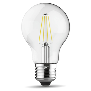 Luxram 763111252 Pack Of 3 E27 GLS LED Dimmable 6.5W Cool White 4000K
