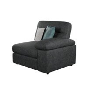 Morgan Right Arm Module in Cupid Charcoal fabric