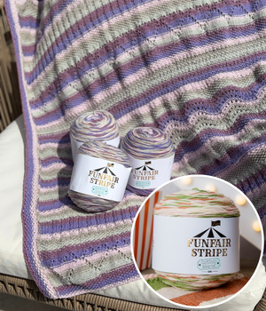 Sweethearts Blanket in Toffee Apple