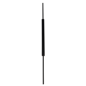 Black Metal 12mm Block Baluster