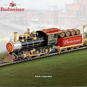 Budweiser Heritage Model Train Collection
