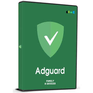 AdGuard Ad Blocker Family (9 Devices) (Subscription / Global)
