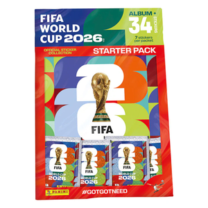 Panini FIFA World Cup 2026 Official Sticker Collection - Starter Pack w/Album