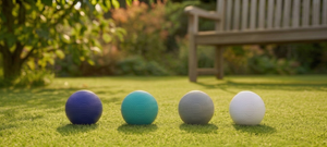 Set of 4 Composite Croquet Balls - 16oz - Uber Games Colours