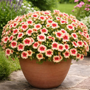 Calibrachoa Fresh and Fruity Mango Lassi | 5 x 6cm Garden Ready Biodegradable Potted Plants