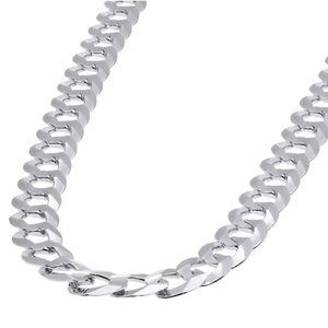 Men's and Women's Sterling Silver Curb Link Chain