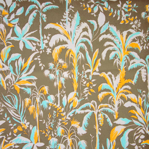 Tissu short de bain - Feuilles de palmier